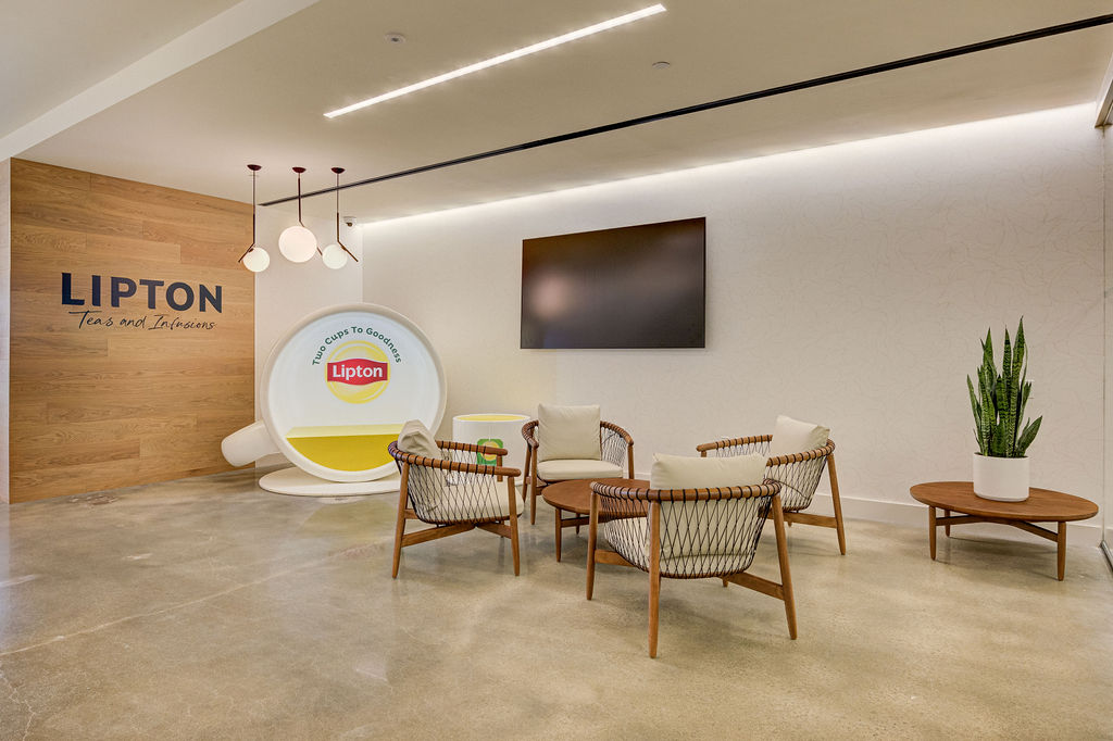 SJP Project Solutions Completes Full-Floor Custom Buildout for LIPTON Teas and Infusions at Waterfront Corporate Center II