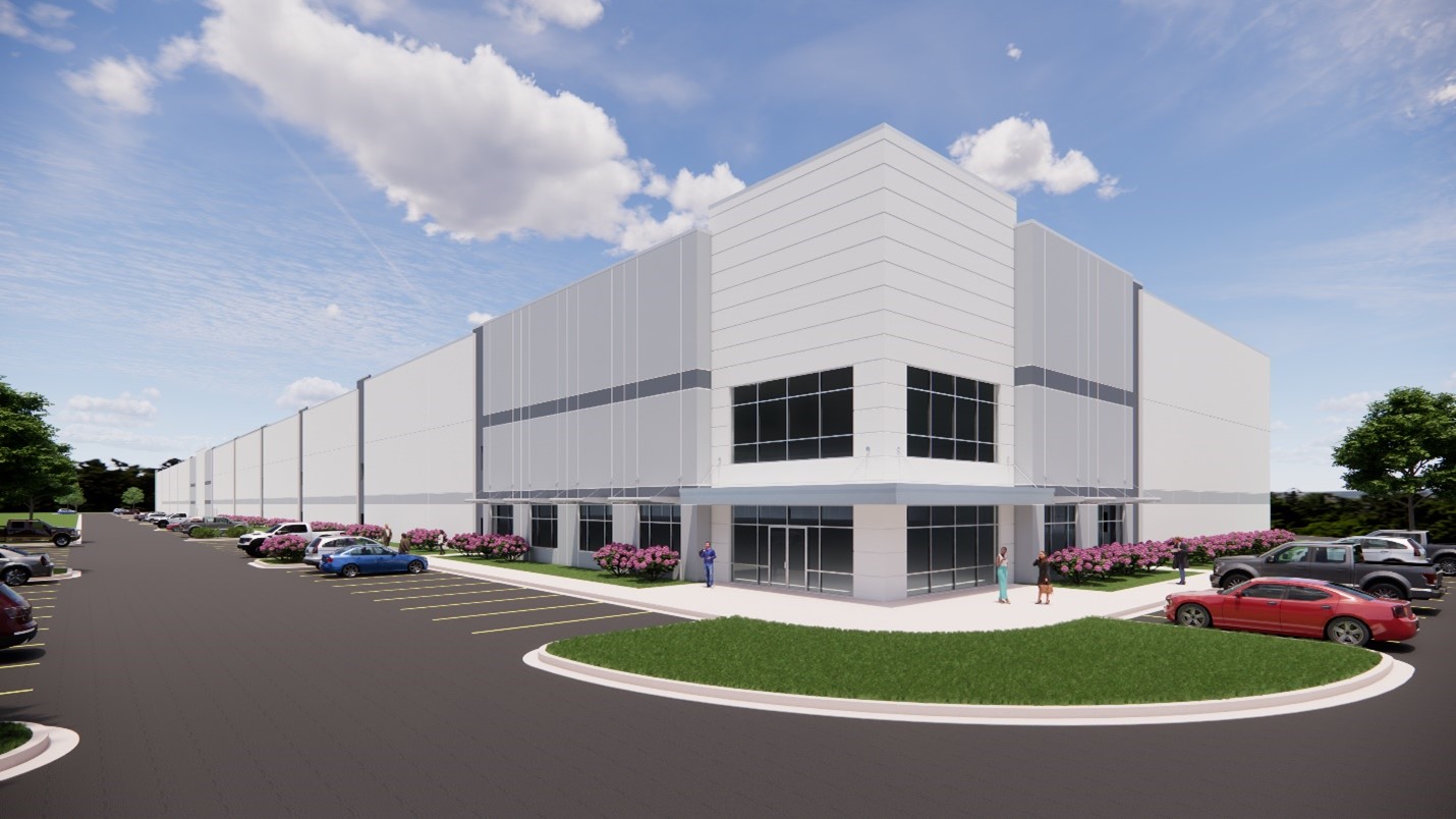 SJP Properties Announces Development of Grace Logistics Center, a 293,918-SF High Performance Warehouse and Industrial Showroom Property in Greater Charlotte North Carolina