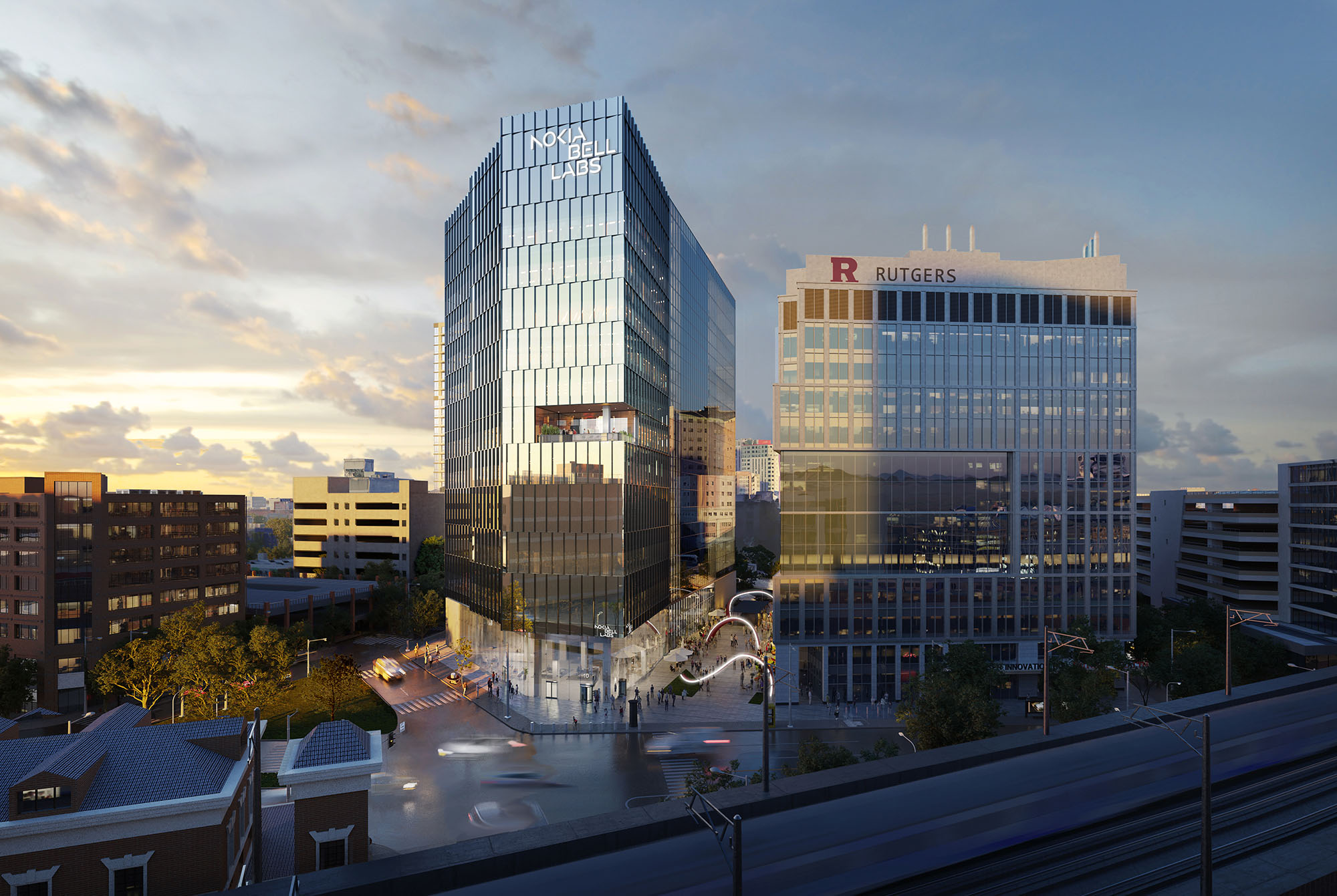 SJP Properties Commences Construction of Nokia Bell Labs Headquarters at the HELIX NJ Innovation Center in New Brunswick