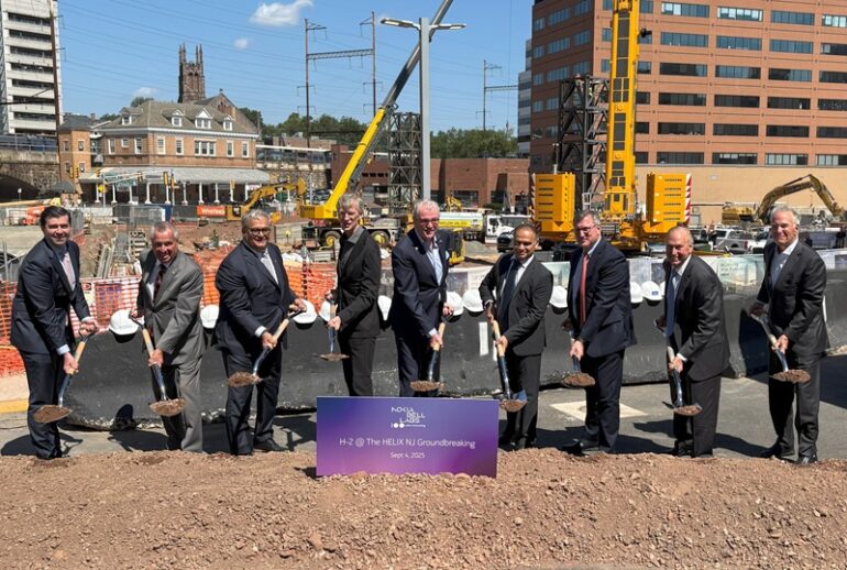 Nokia Bell Labs tower set to rise in downtown New Brunswick as executives, officials break ground on new 370,000 sq. ft. facility