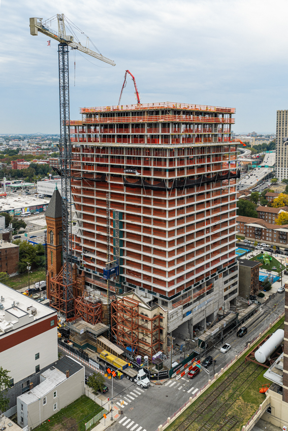 SJP Partnership Tops Out Construction on Jersey City Apartments